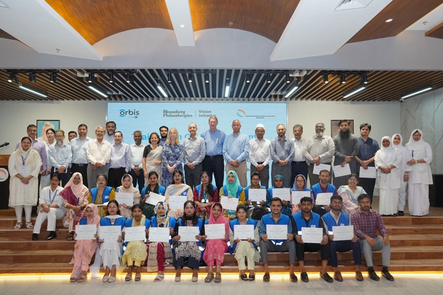 Orbis CEO calls for stepping up efforts to build well-trained workforce in eye care