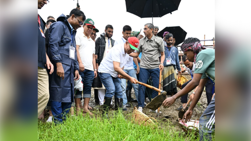 PM inaugurates Surma riverfront development project in Sylhet