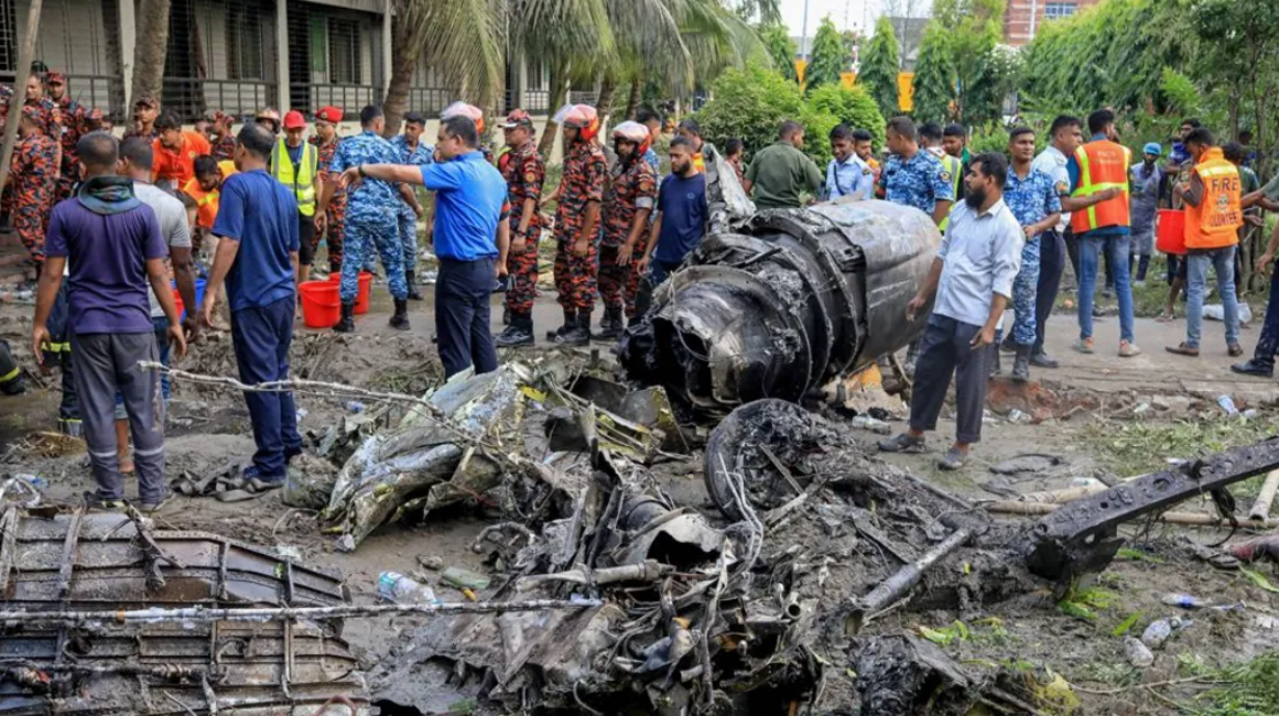 Case filed against Dr. Yunus, 15 others over Uttara Milestone School plane crash