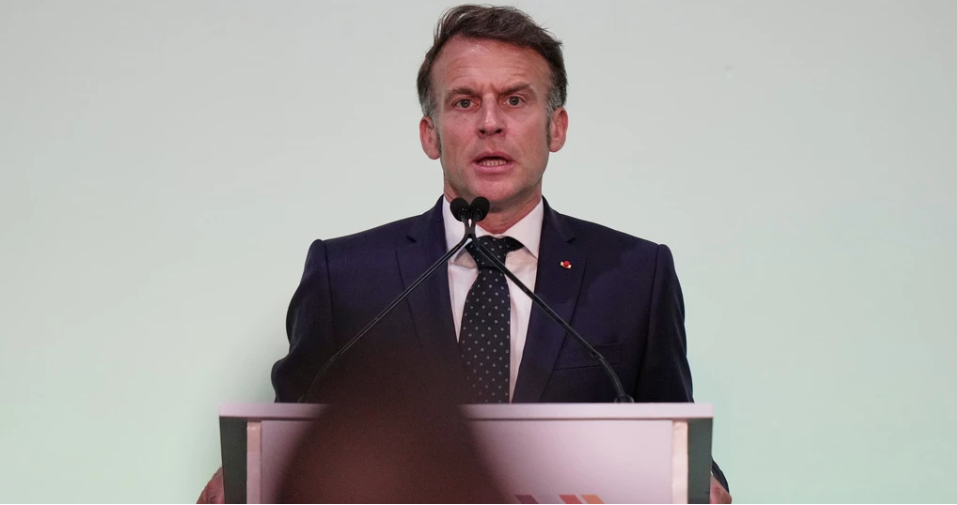 Macron faces backlash after interrupting Africa summit panel in Kenya