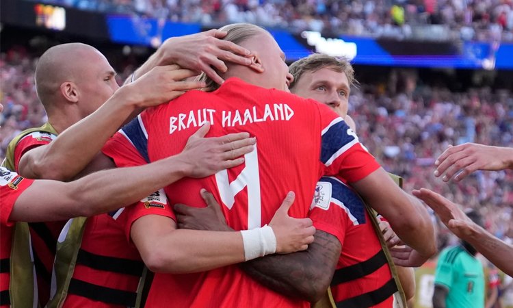  Norway beat Iraq 4-1 in World Cup Group I