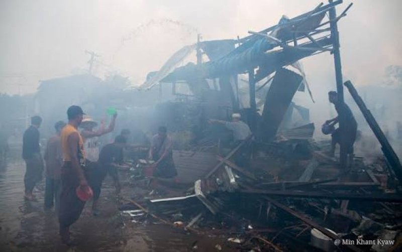 Myanmar airstrike kills seven civilians: witnesses
