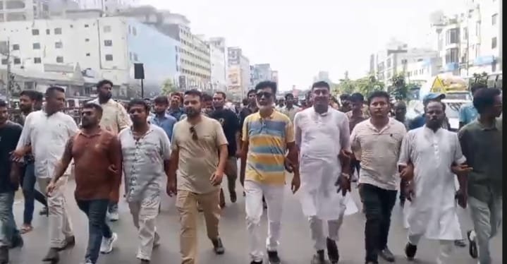 BNP stages Uttara rally in support of MP Jahangir