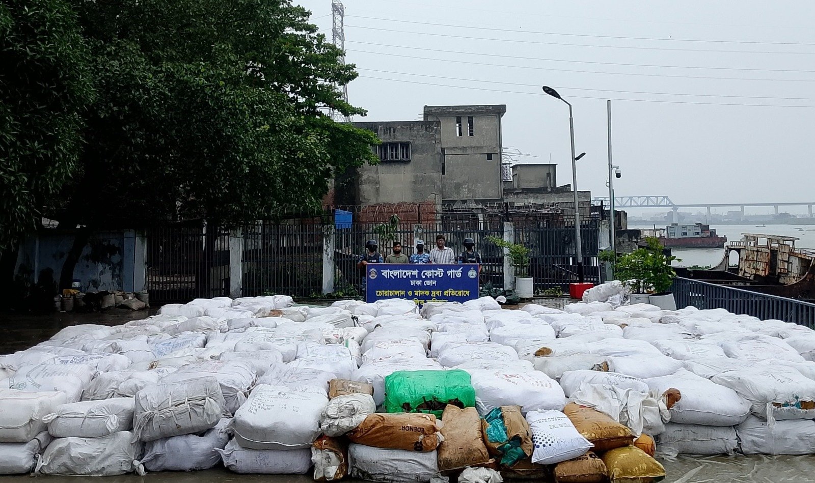 Coast Guard seizes banned polythene worth Tk24.02 crore in Narayanganj