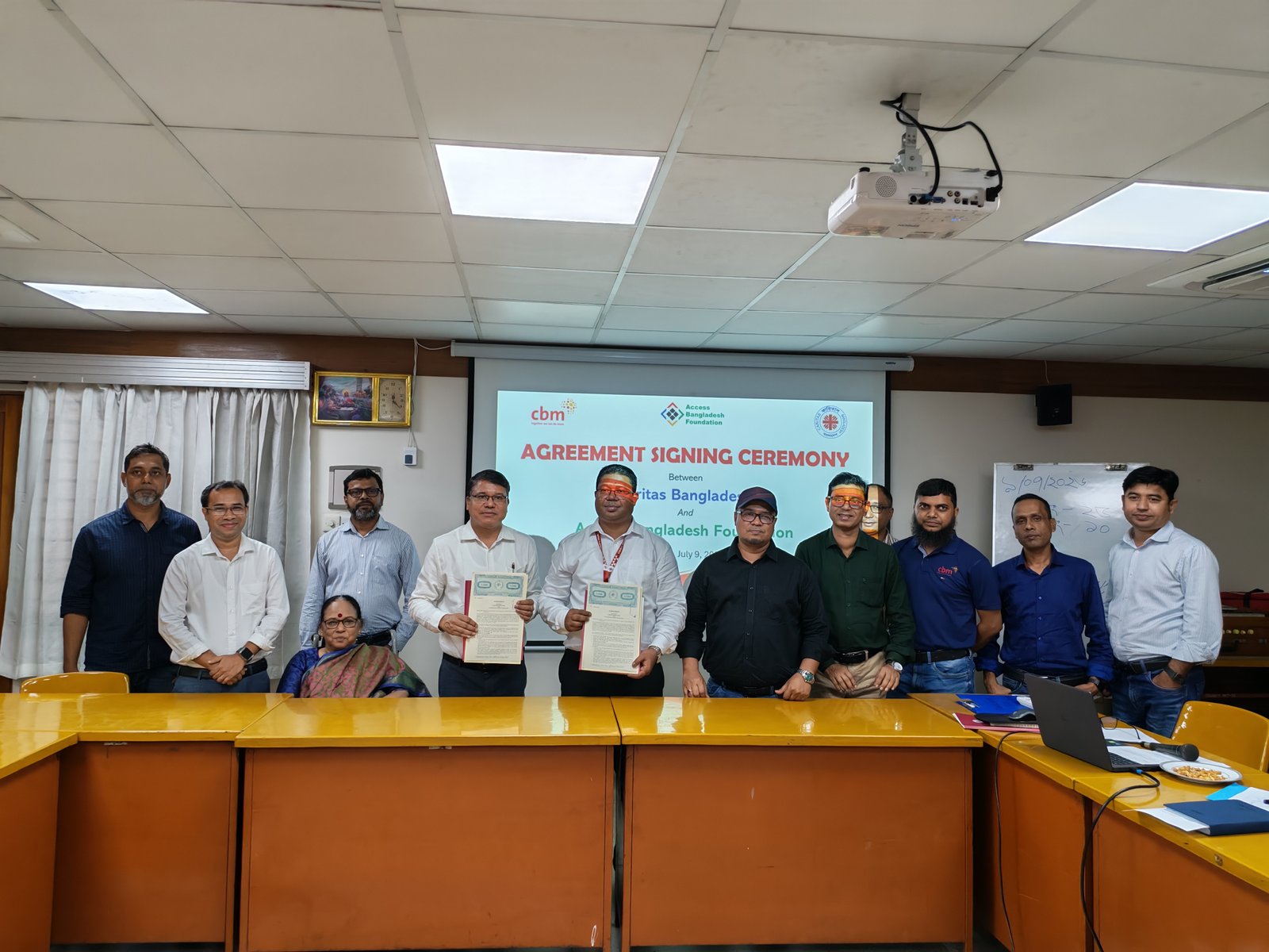 Access Bangladesh and Caritas sign MoU to strengthen disability inclusive disaster risk management in Khulna