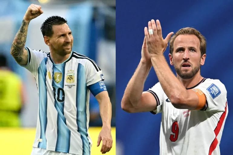 England face might of Messi's Argentina in World Cup semi-final