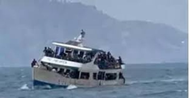 Ferry with 116 people on board capsizes off coast of Guyana