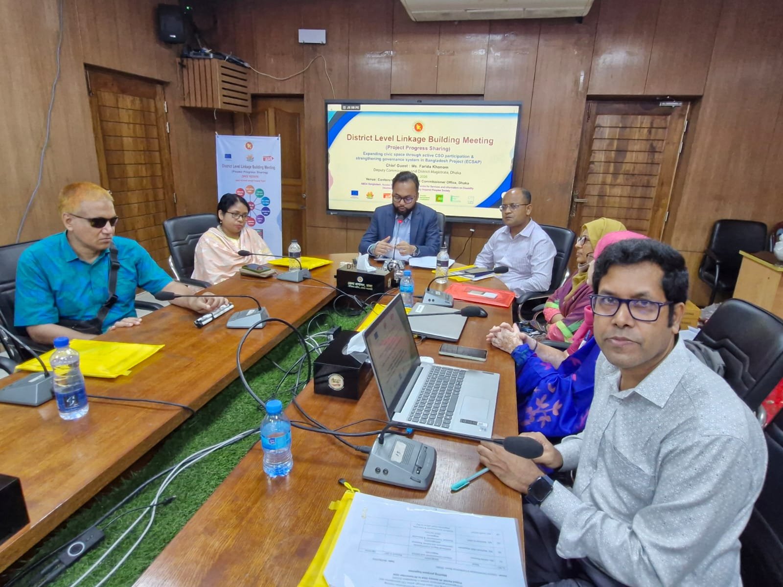 ECSAP project achievements shared at district-level dialogue