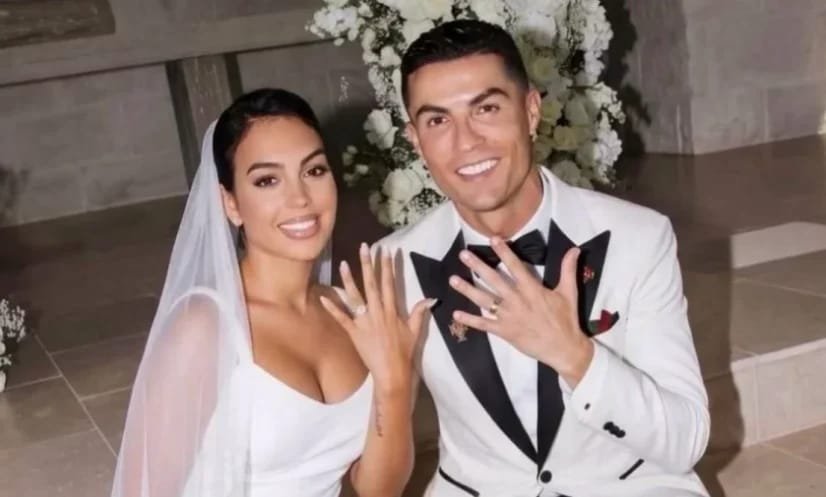 Cristiano Ronaldo marries Georgina after decade together