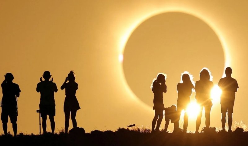 Once-in-a-generation solar eclipse dazzles UK and Europe