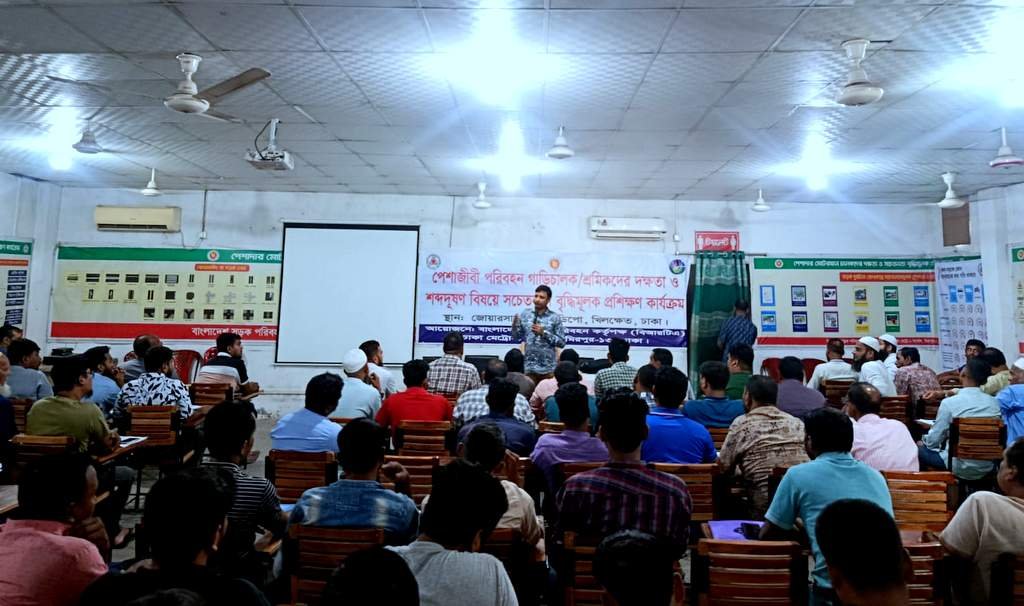 768 public transport drivers trained under BRTA and DAM Initiative