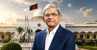 Mirza Fakhrul arrives at Bangabhaban to take oath