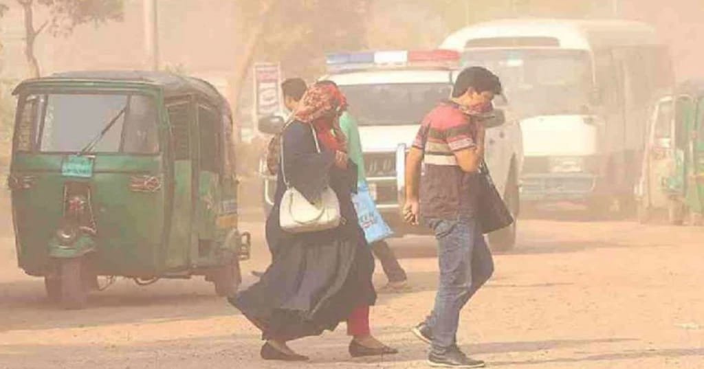Dhaka ranks 11th globally for poor air quality