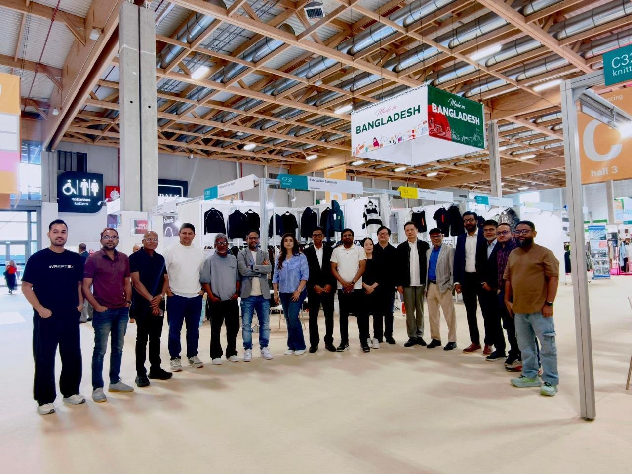 Bangladeshi exhibitors showcase latest products to global buyers at Texworld Apparel Sourcing Paris