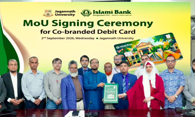 Islami Bank, JnU sign MoU for co-branded Master Debit Cards