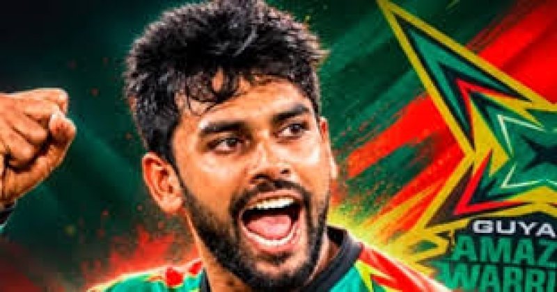 Mehidy set for CPL debut with Guyana Amazon