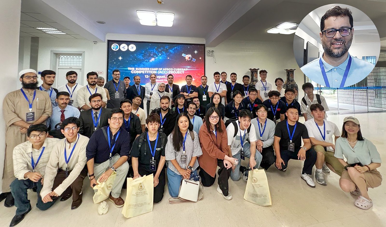Dr. Shahnewaz leads Bangladesh team at APSCO CubeSat camp
