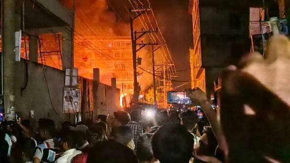 Ashulia garment factory blast and fire kills eight