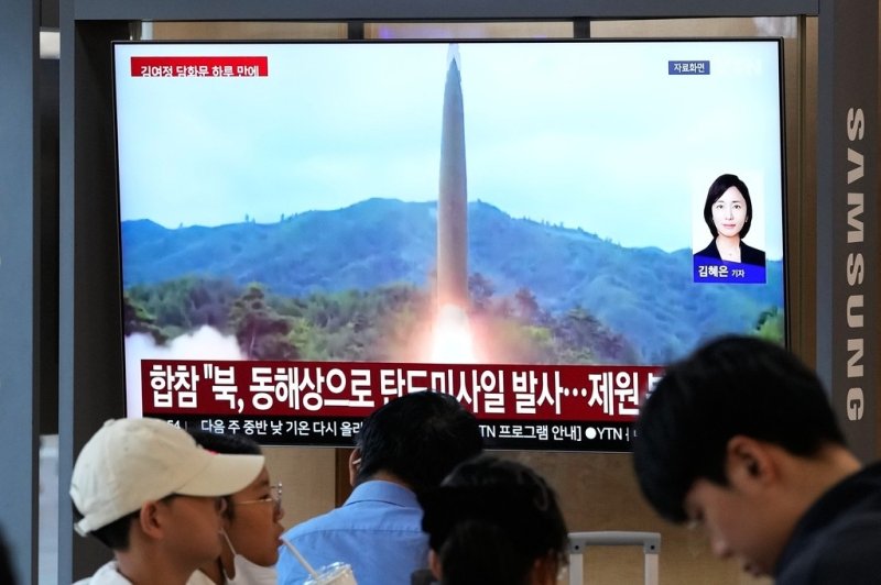 North Korea launches a series of ballistic missiles