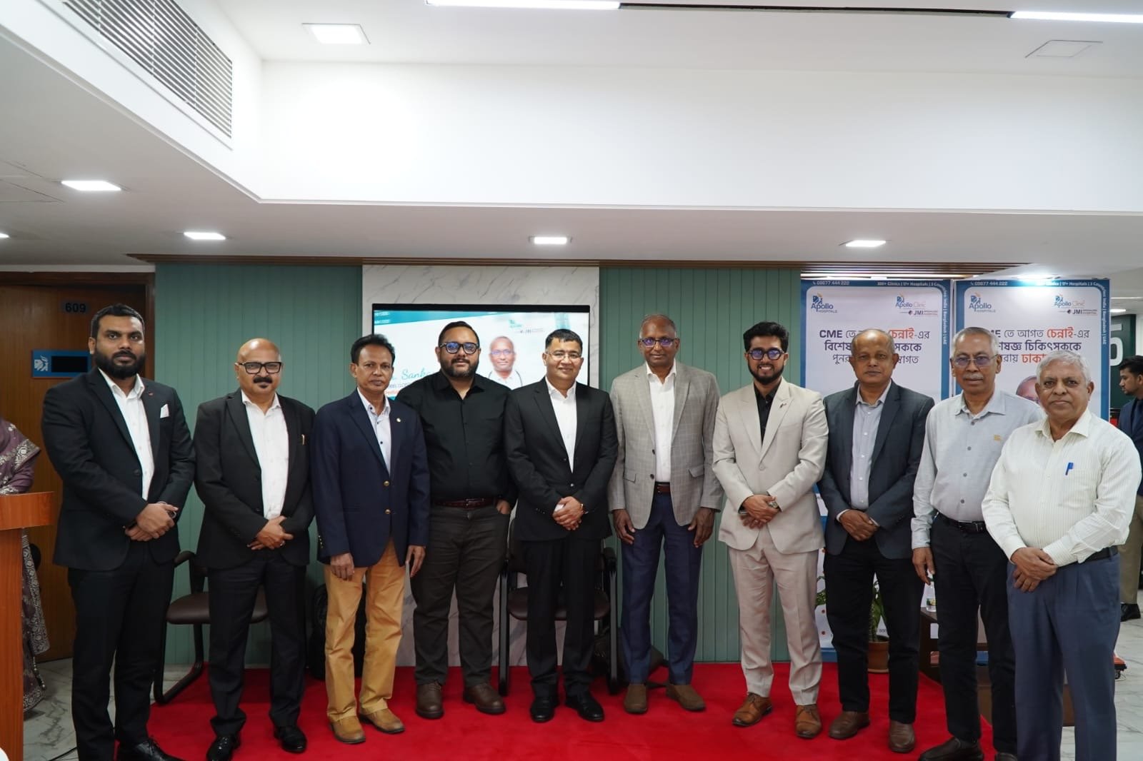 Apollo Hospitals Chennai Organizes International CME Program for Doctors at Apollo Clinic Dhanmondi, Dhaka